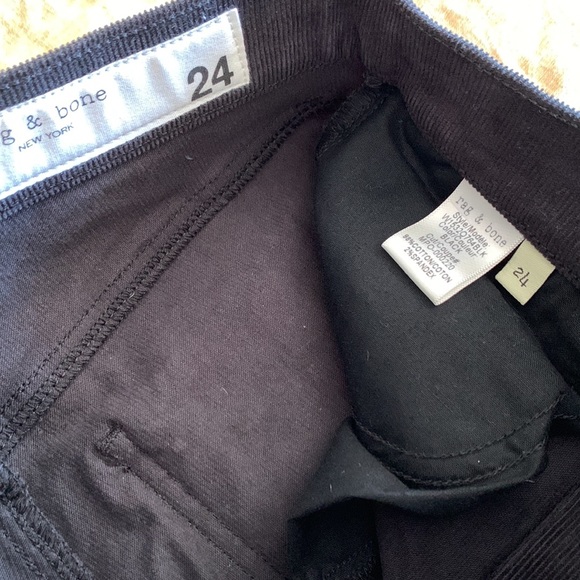 Rag & Bone high rise skinny corduroy pants - Picture 2 of 3